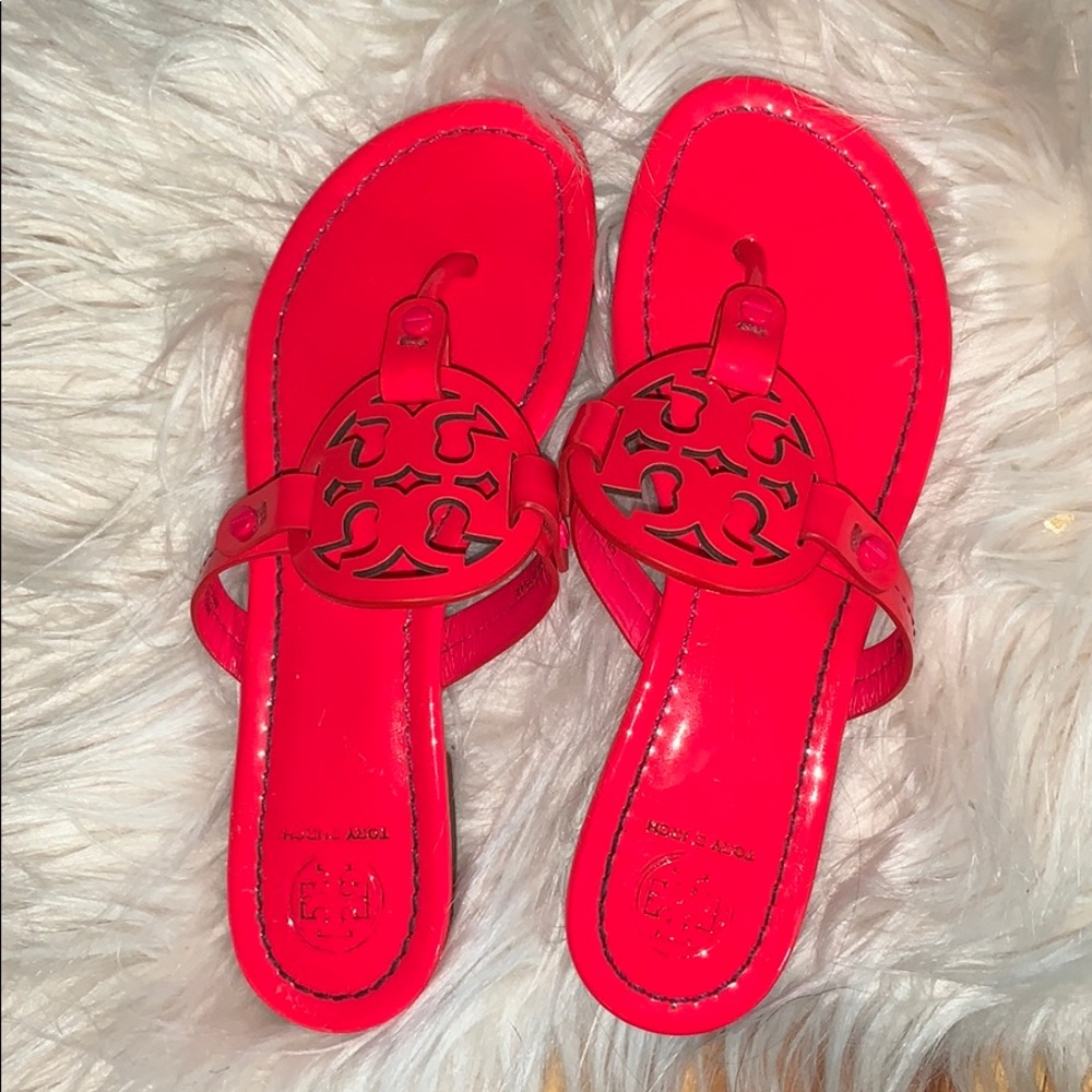 Tory Burch Fluorescent Fuchsia Miller Sandal